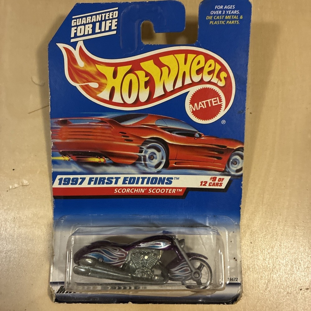 Scorchin' Scooter 1997 First Editions Hot Wheels